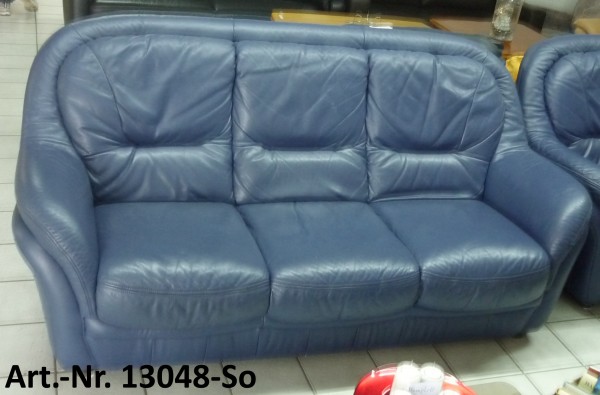 Ledersofa Set
